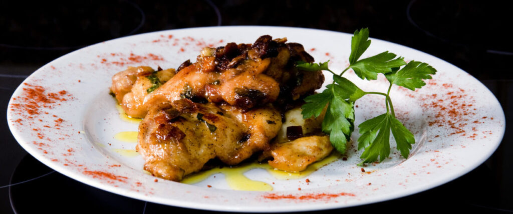 pollo a la naranja