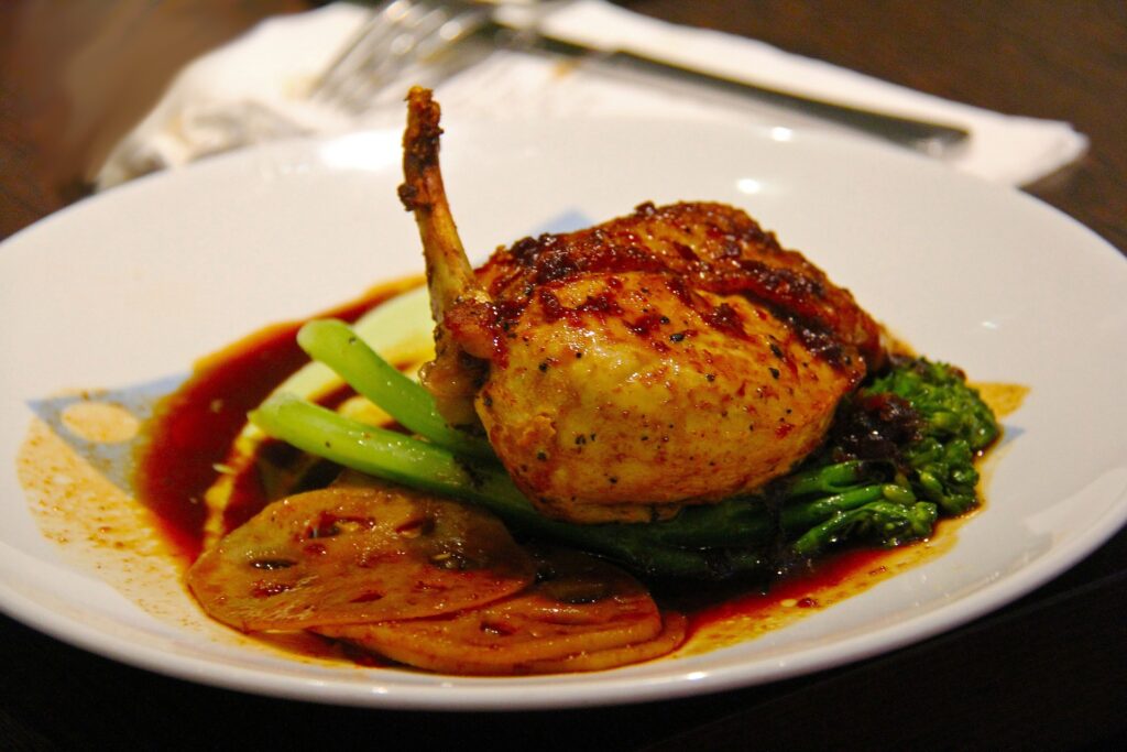 receta pollo relleno y asado