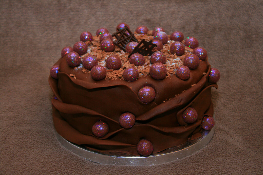 bizcocho de chocolate