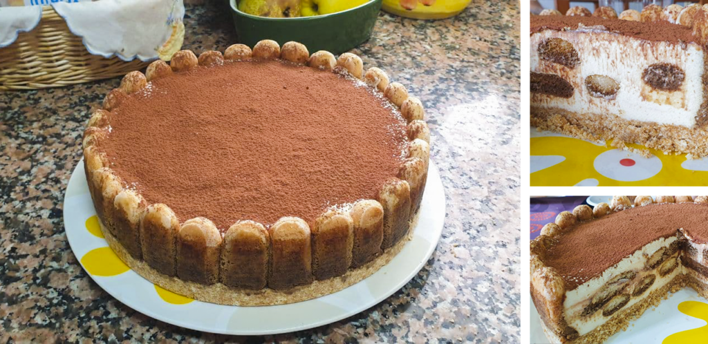 Tarta de tiramisu